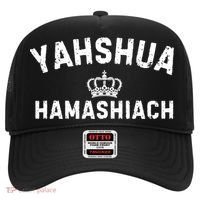 Yeshua Hamashiach Hebrew Messiah Jesus Funny Gift Hat thumb 0