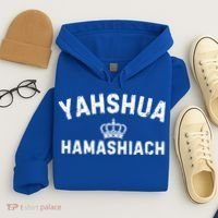 Yeshua Hamashiach Hebrew Messiah Jesus Funny Gift Hoodie thumb 4