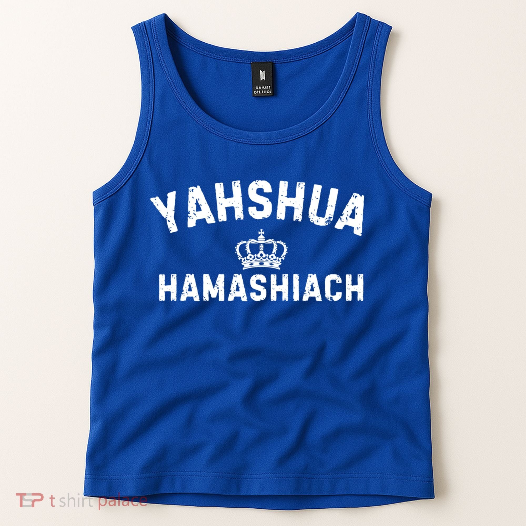 Yeshua Hamashiach Hebrew Messiah Jesus Funny Gift Tank Top
