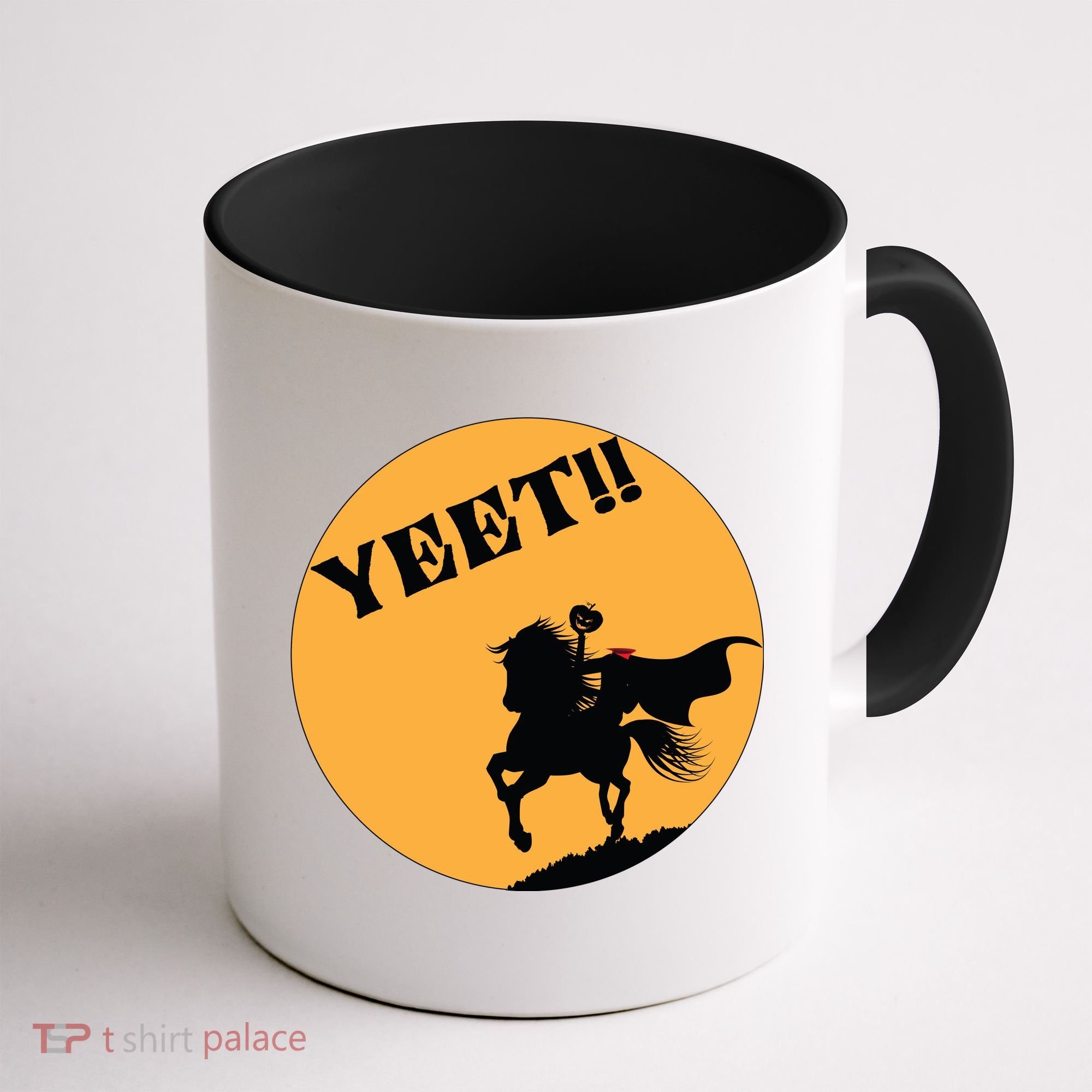 YEET!! Headless Horseman Funny Halloween Coffee Mug
