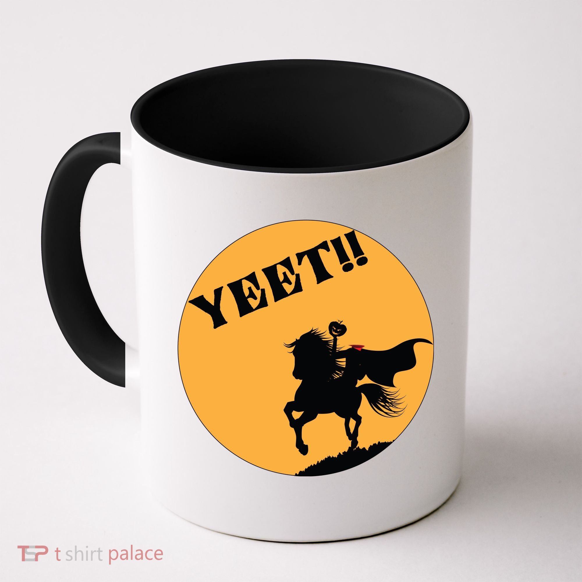 YEET!! Headless Horseman Funny Halloween Coffee Mug