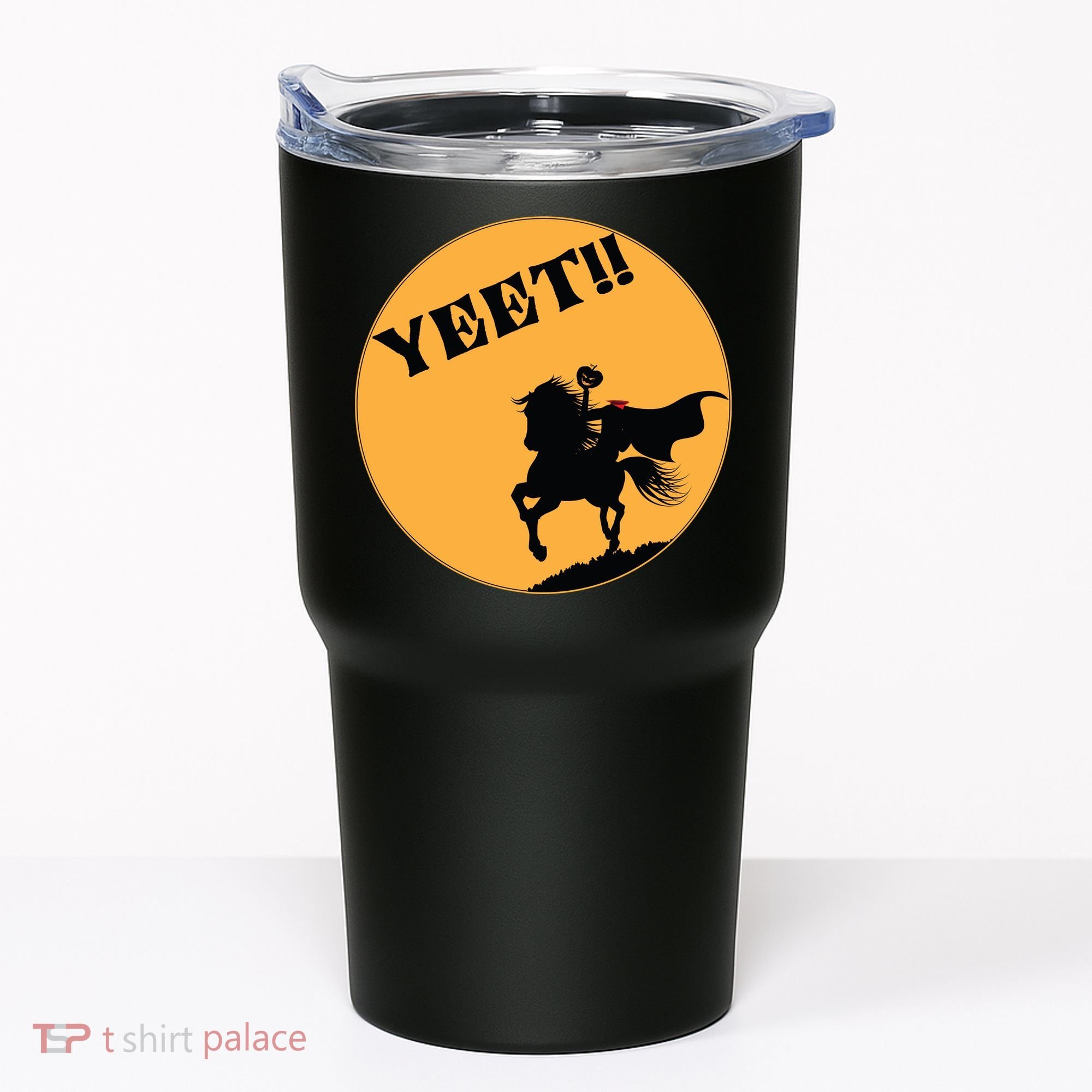 YEET!! Headless Horseman Funny Halloween Tumbler