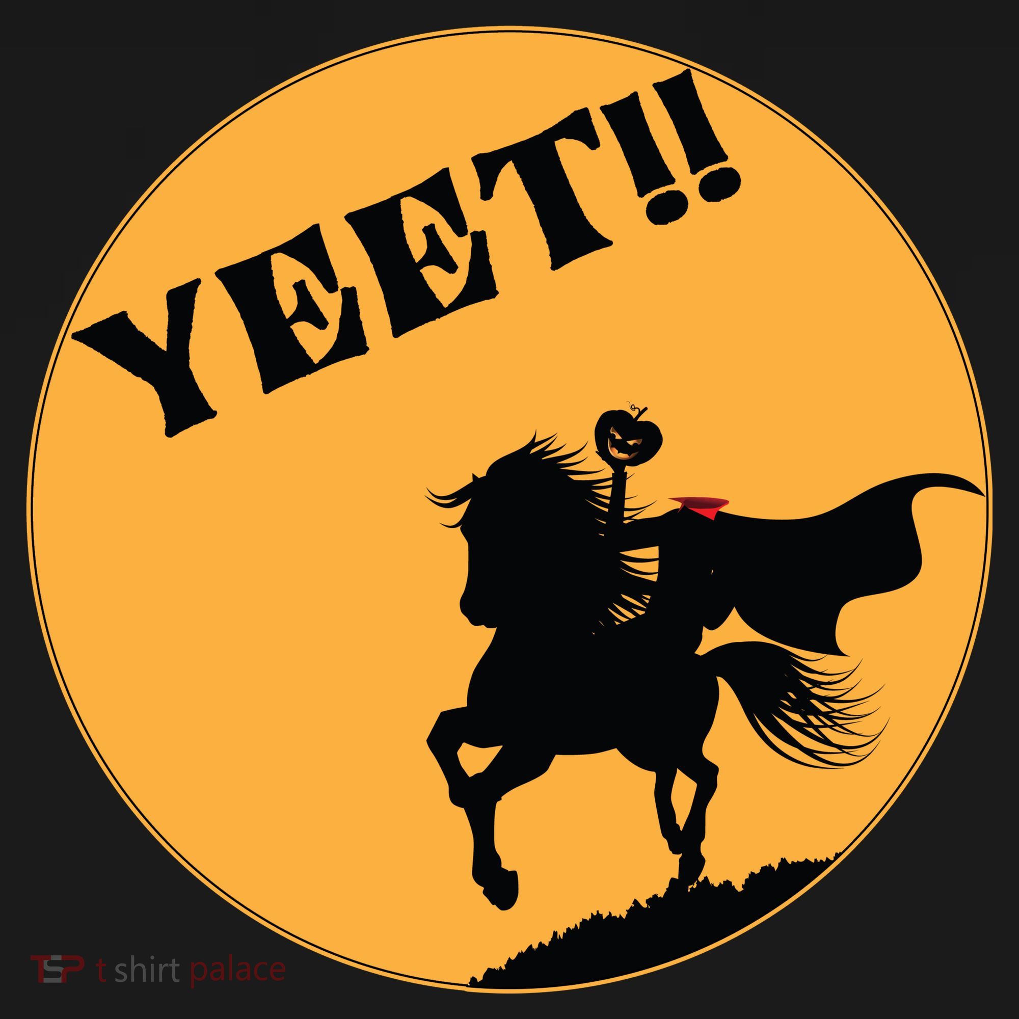 YEET!! Headless Horseman Funny Halloween Ornament