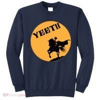 YEET!! Headless Horseman Funny Halloween Sweatshirt thumb 0
