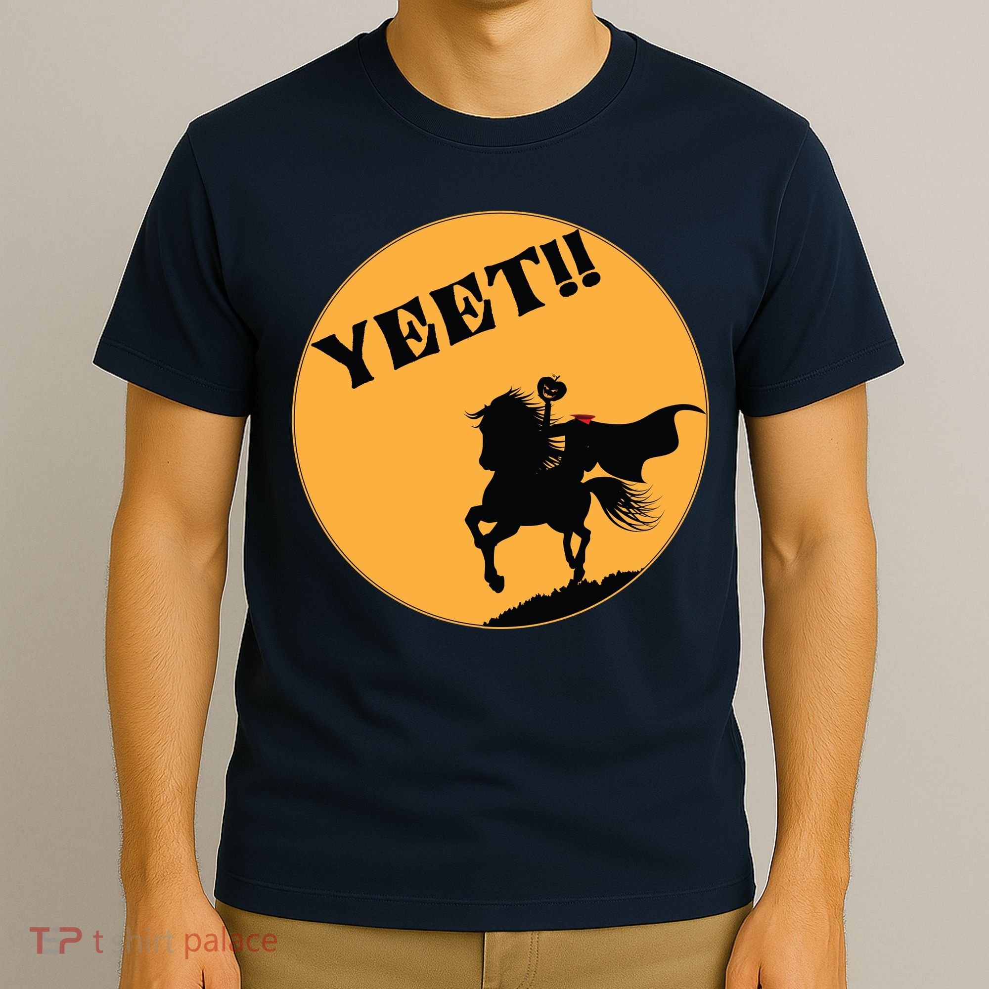 YEET!! Headless Horseman Funny Halloween T-Shirt