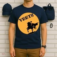 YEET!! Headless Horseman Funny Halloween T-Shirt thumb 6