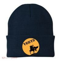 YEET!! Headless Horseman Funny Halloween Beanie thumb 0