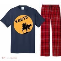 YEET!! Headless Horseman Funny Halloween Pajama Set thumb 0