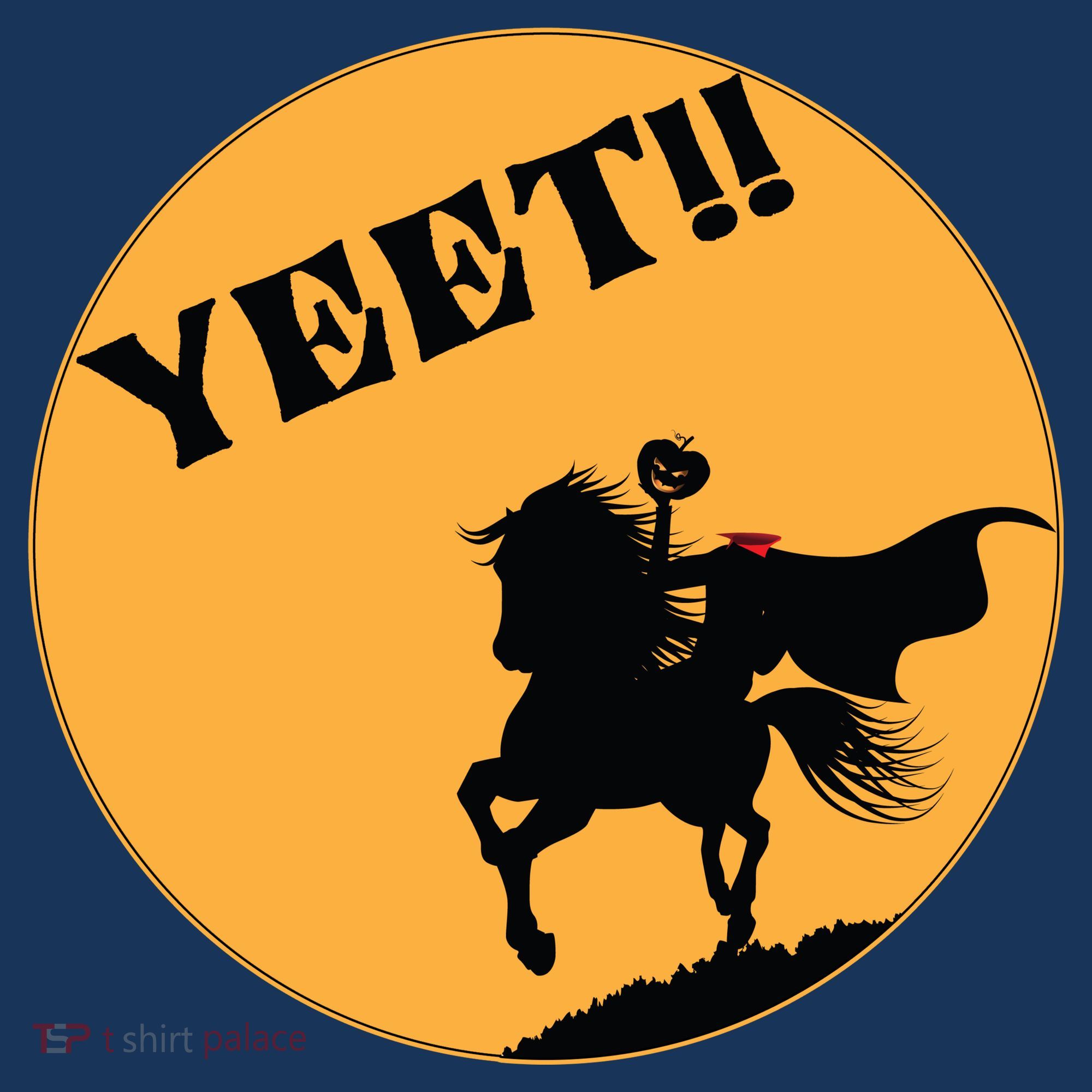 YEET!! Headless Horseman Funny Halloween Women's Hoodie