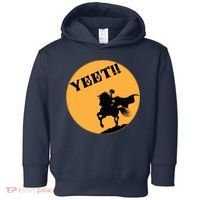 YEET!! Headless Horseman Funny Halloween Toddler Hoodie thumb 0