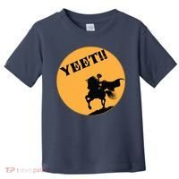 YEET!! Headless Horseman Funny Halloween Toddler T-Shirt thumb 0