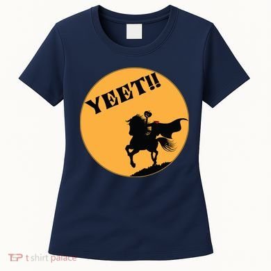 YEET!! Headless Horseman Funny Halloween Women's T-Shirt