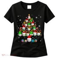 Your Hole Is My Goal Santa Playing Ugly Golf Christmas Women's T-Shirt thumb 0