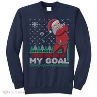 Your Hole Is My Goal Santa Claus Golf Sweatshirt thumb 0