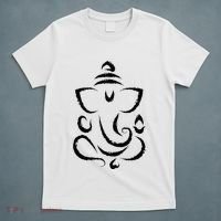 Yoga Hindu Indian Meditation Deepavali Diwali Rangoli Ganesh T-Shirt thumb 5