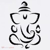 Yoga Hindu Indian Meditation Deepavali Diwali Rangoli Ganesh Mousepad thumb 1