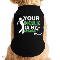 Your Hole Is My Goal Golf Player Golfing Humor Pun Doggie Tank thumb 0