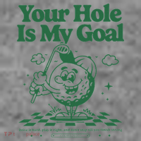 Your Hole Is My Goal Funny Golf Toddler Hoodie thumb 2