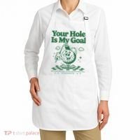 Your Hole Is My Goal Funny Golf Apron thumb 2