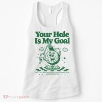 Your Hole Is My Goal Funny Golf Women's Tank Top thumb 0