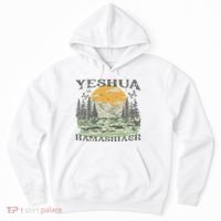 Yeshua Hamashiach Jesus Scripture Christian Bible Faith Hoodie thumb 0