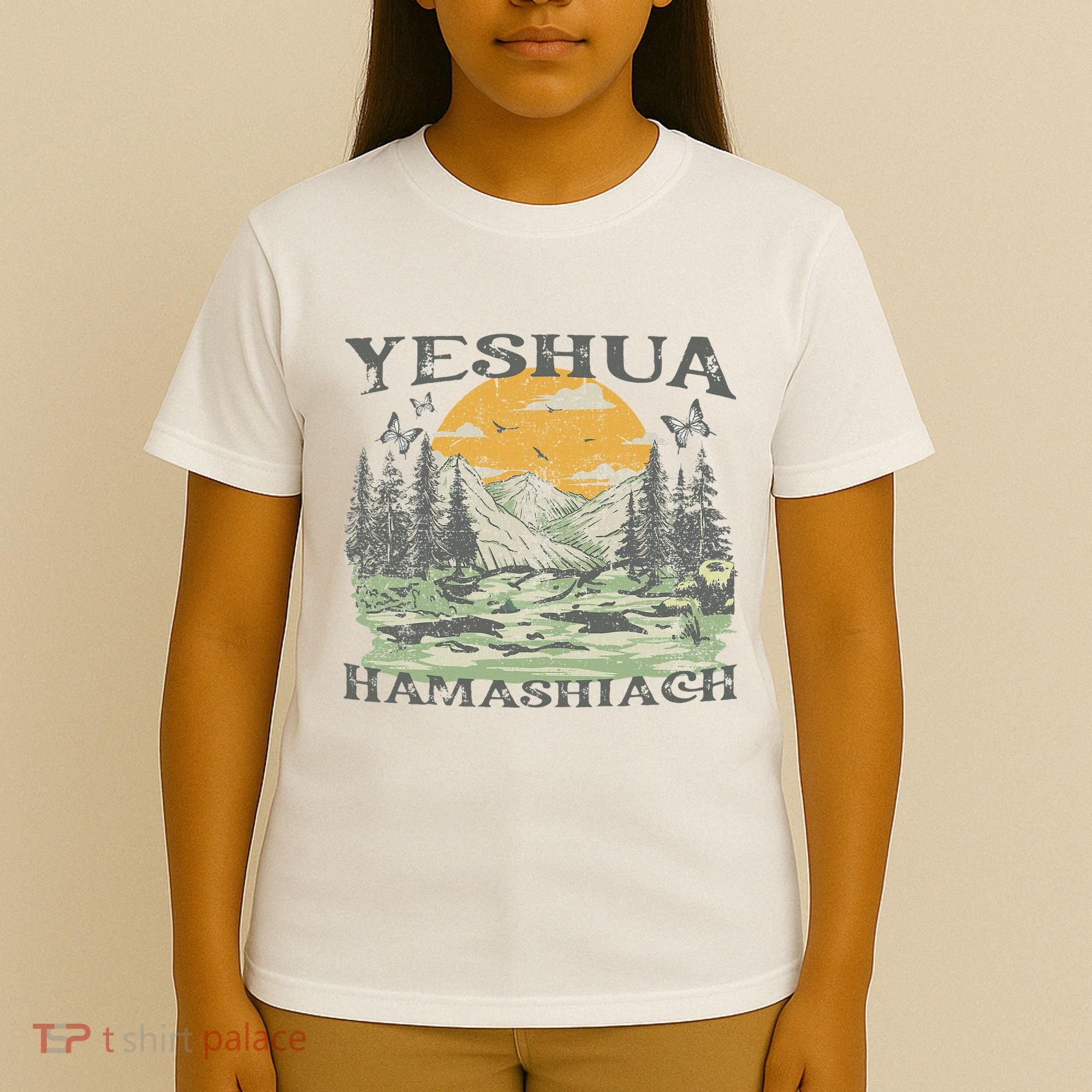 Yeshua Hamashiach Jesus Scripture Christian Bible Faith T-Shirt