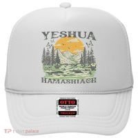 Yeshua Hamashiach Jesus Scripture Christian Bible Faith Hat thumb 0