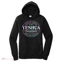 Yeshua Hamashiach Jesus The Messiah Lion Of Judah Tie Dye Women's Hoodie thumb 0