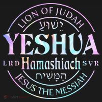 Yeshua Hamashiach Jesus The Messiah Lion Of Judah Tie Dye T-Shirt thumb 7