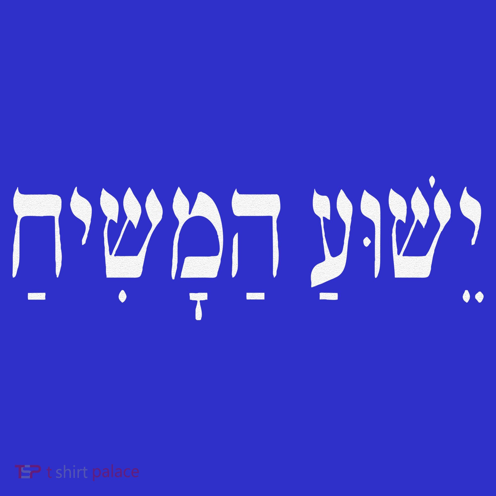 Yeshua HaMashiach Jesus Christ In Hebrew Yeshua Messiah Women's Tank Top