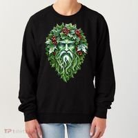 Yule Holly King Green Women's Sweatshirt thumb 0