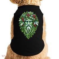 Yule Holly King Green Doggie Tank thumb 0