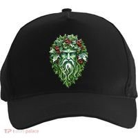 Yule Holly King Green Five-Panel Snapback Cap thumb 0
