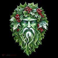Yule Holly King Green Coffee Mug thumb 5