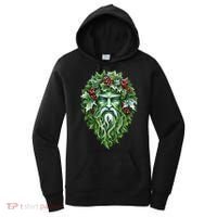 Yule Holly King Green Women's Hoodie thumb 0