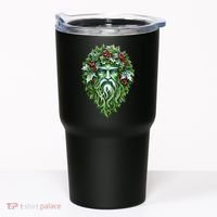 Yule Holly King Green Tumbler thumb 0