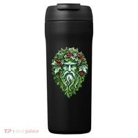 Yule Holly King Green 24oz Duet Stainless Steel Tumbler thumb 0