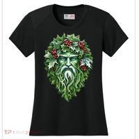 Yule Holly King Green Women's Cooling Performance Crew T-Shirt thumb 0