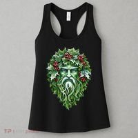 Yule Holly King Green Women's Tank Top thumb 3