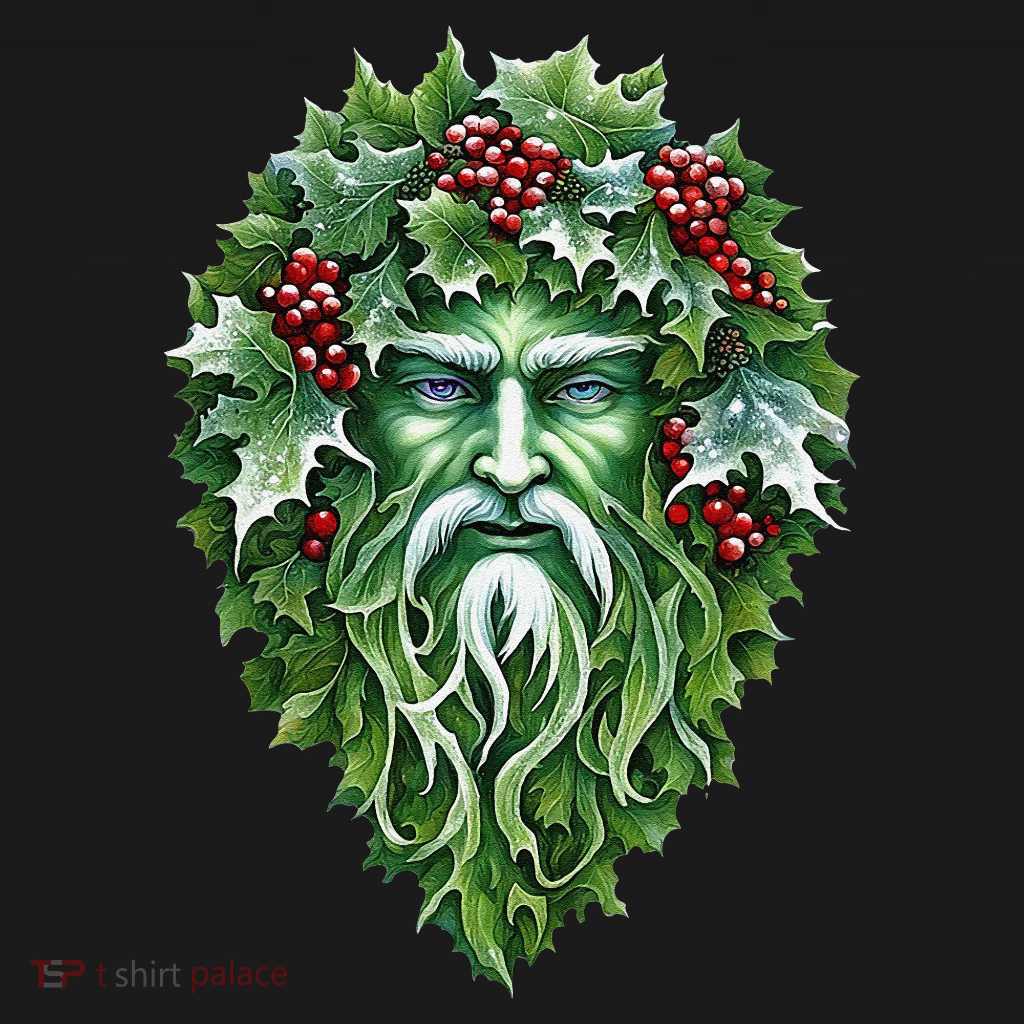 Yule Holly King Green Women's Tank Top