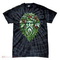 Yule Holly King Green Tie-Dye T-Shirt thumb 0
