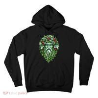 Yule Holly King Green Tall Hoodie thumb 0
