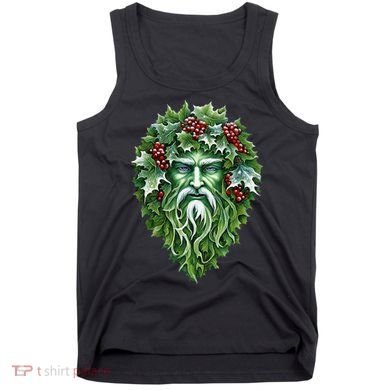 Yule Holly King Green Tank Top
