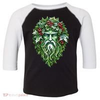 Yule Holly King Green Toddler Fine Jersey T-Shirt thumb 0