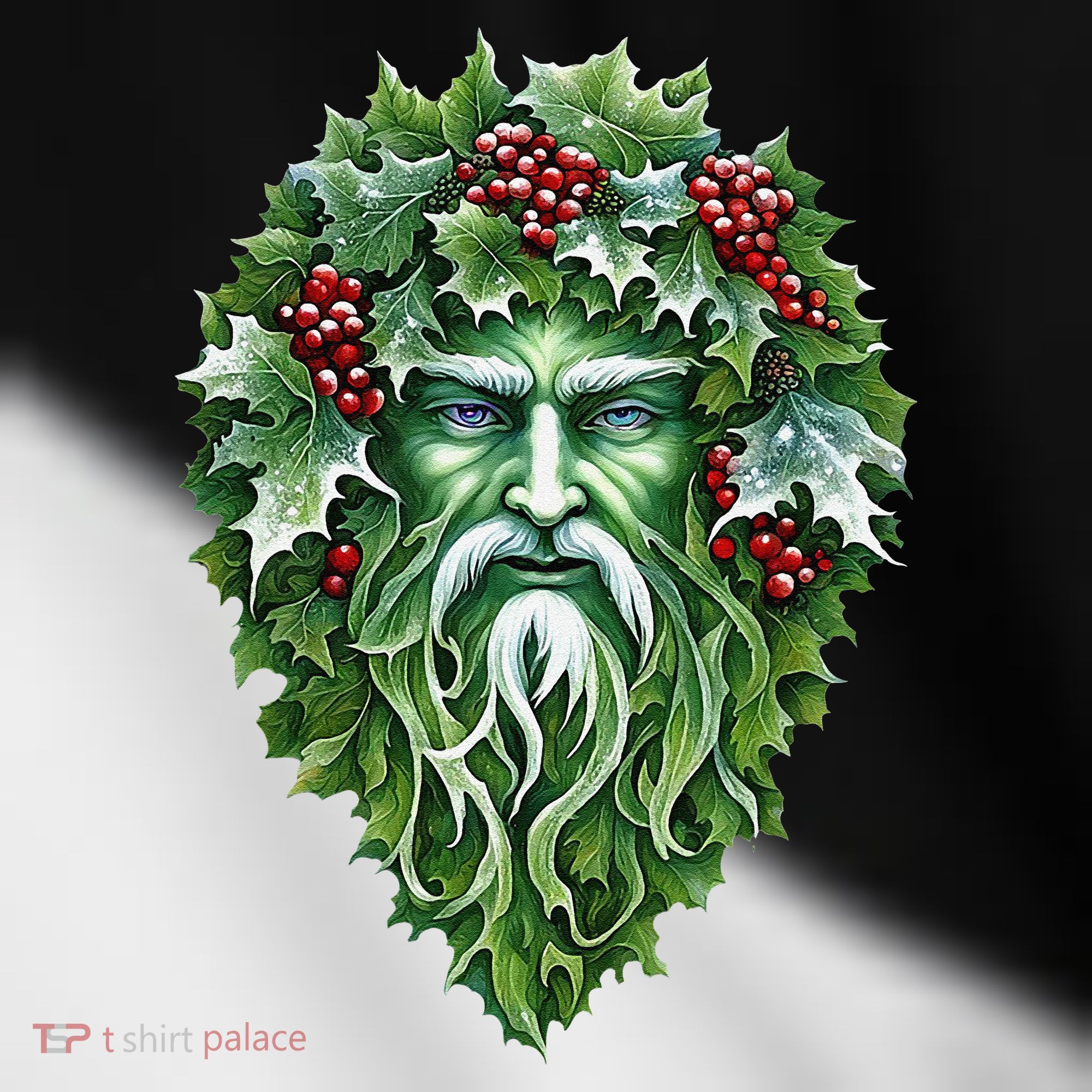Yule Holly King Green Toddler Fine Jersey T-Shirt