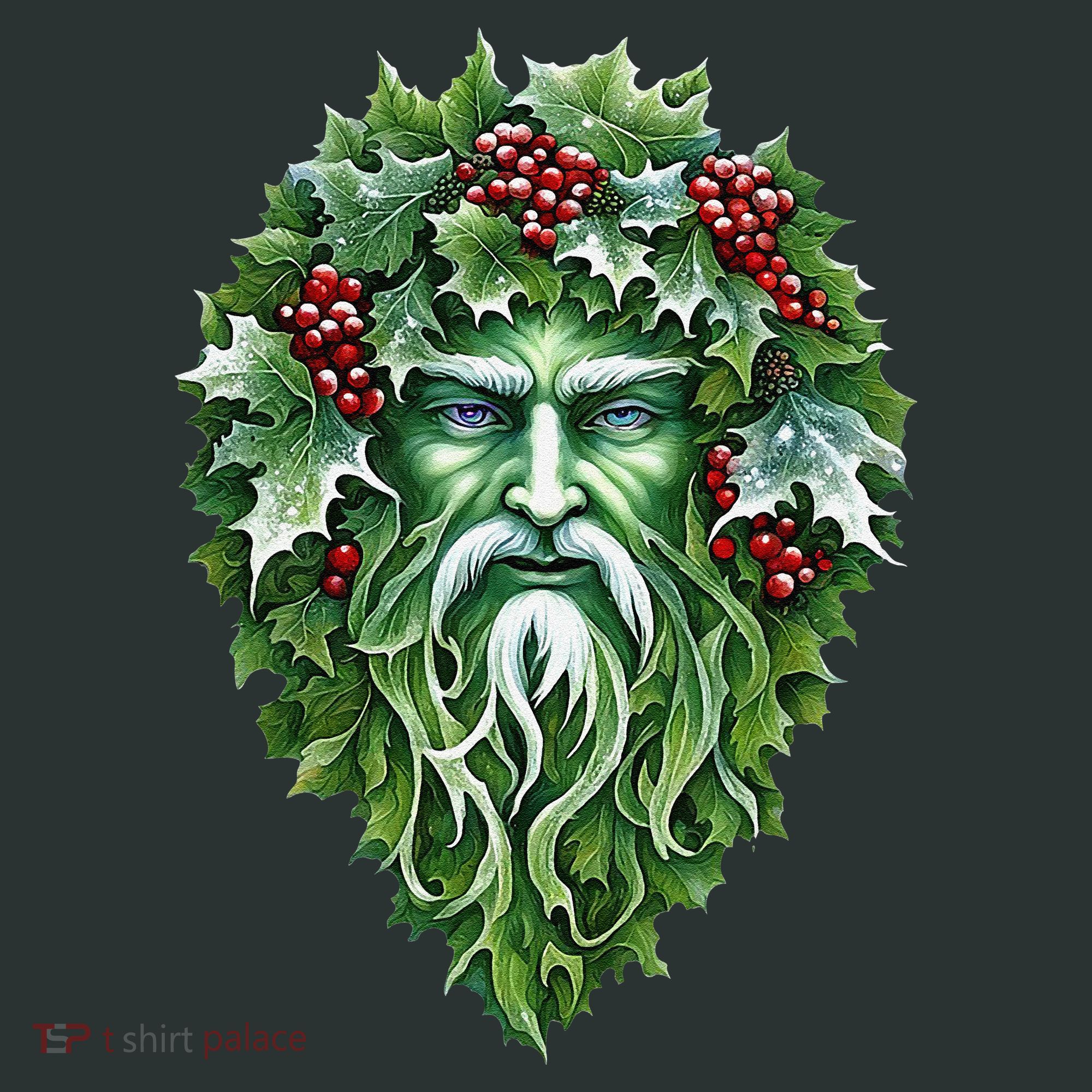Yule Holly King Green Infant Baby Jersey Bodysuit