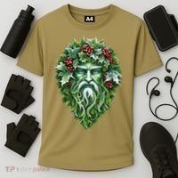 Yule Holly King Green Cooling Performance Crew T-Shirt thumb 3