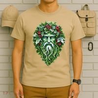 Yule Holly King Green T-Shirt thumb 6