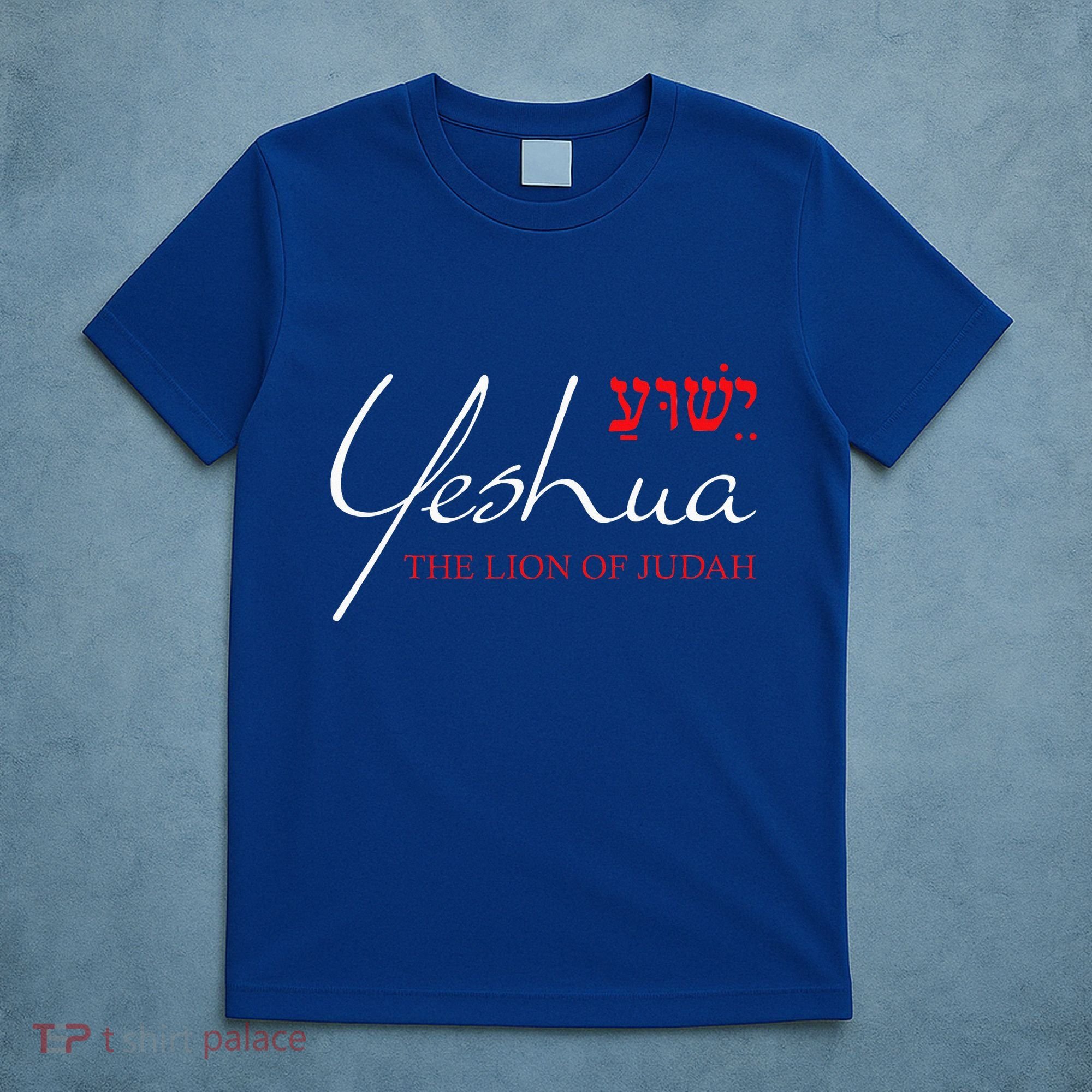 Yeshua Hebrew Lion Of Judah Christian T-Shirt