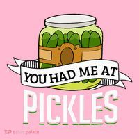 You Had Me At Pickles Funny Pickle Lover Food Quote Long Sleeve Shirt thumb 2